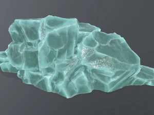 rocas de hielo Modelo 3D