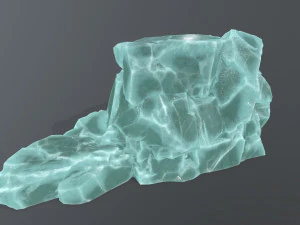 rocas de hielo Modelo 3D