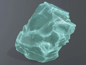 rocas de hielo Modelo 3D