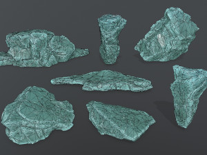 ice rocks 3D Model