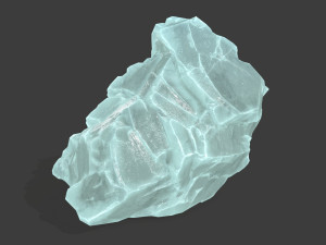 ice rocks Modèle 3D