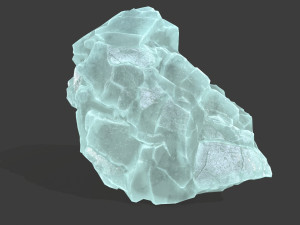 ice rocks Modèle 3D