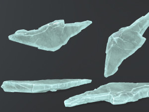 ice rocks Modèle 3D