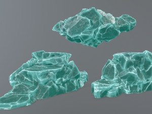 ice rocks 3D Model