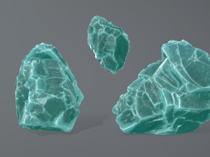 ice rocks 3D Model