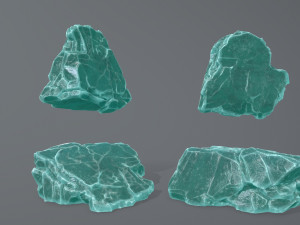 ice rocks 3D Model