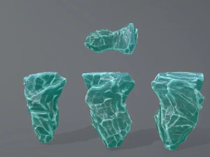ice rocks 3D Model