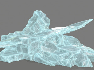 ice rocks 3D-Modell