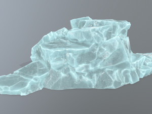 ice rocks 3D-Modell