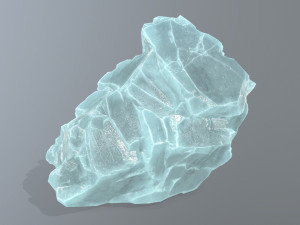 ice rocks 3D-Modell