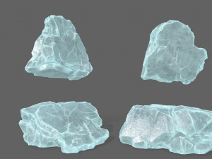 ice rocks 3D Model