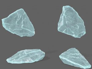 ice rocks 3D Model