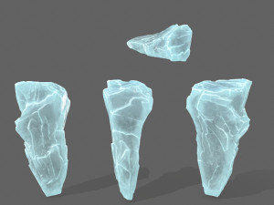 ice rocks 3D-Modell
