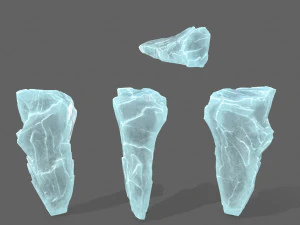 ice rocks 3D Model