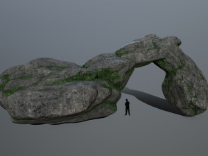 cliff rocks 3D Model