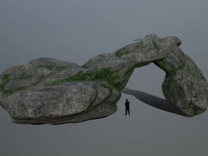 cliff rocks 3D Model