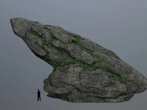 cliff rocks 3D Model