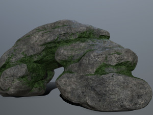 cliff rocks 3D Model