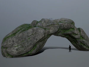 cliff rocks 3D Model