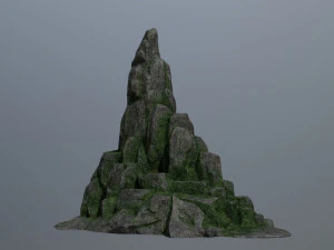 cliff rocks 3D Model