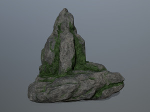 cliff rocks 3D Model