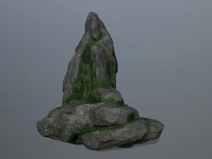 cliff rocks 3D Model