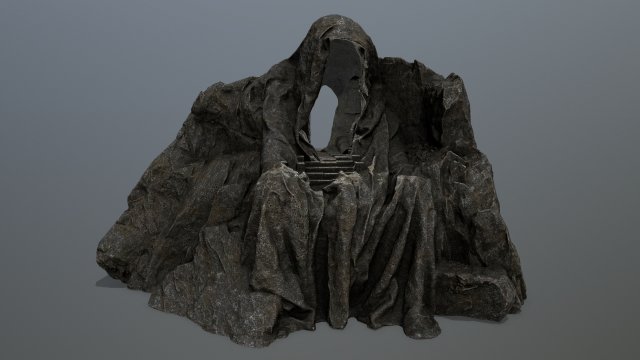 statuegate Modelo 3D .c4d .max .obj .3ds .fbx .stl .blend 