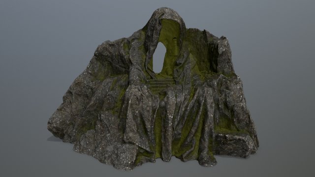 statuegate Modèle 3D .c4d .max .obj .3ds .fbx .stl .blend 