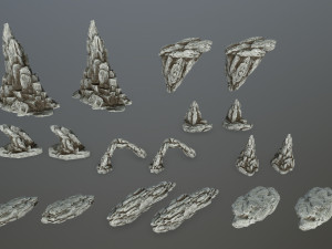 rocks 3D Model