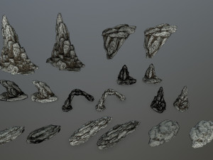 rocks 3D Model
