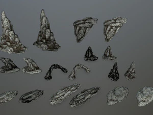 rocks 3D Model