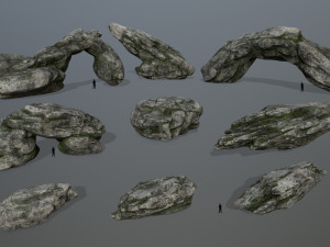 rocks 3D Модель
