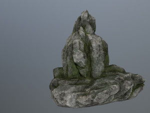 rock set 1 3D 모델