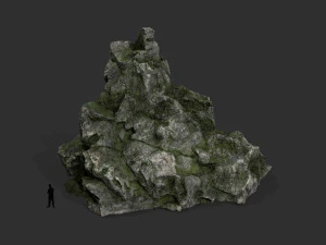 바위 3D 모델
