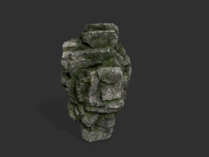 바위 3D 모델