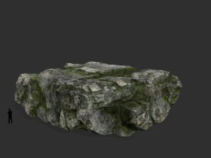 바위 3D 모델