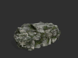 바위 3D 모델