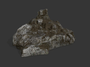 desert rocks Modelo 3D