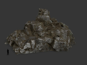 desert rocks Modelo 3D