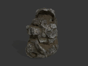 desert rocks Modelo 3D