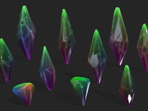 crystal Modèle 3D
