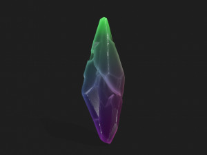 crystal 3Dモデル