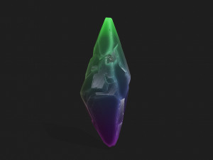 crystal 3Dモデル