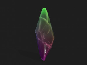 crystal 3Dモデル