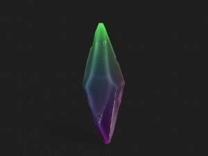 crystal 3Dモデル