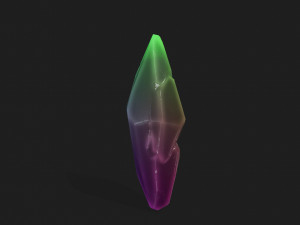 crystal 3Dモデル