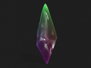crystal 3Dモデル