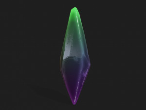crystal 3Dモデル