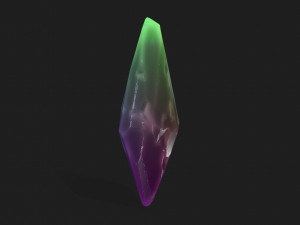crystal 3Dモデル