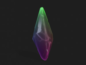 crystal 3Dモデル